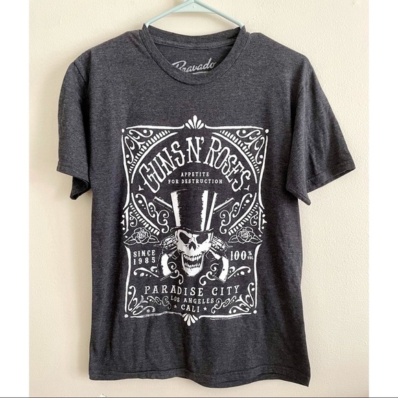 Bravado Tops - Bravado Guns N’ Roses Graphic Band T-Shirt Small